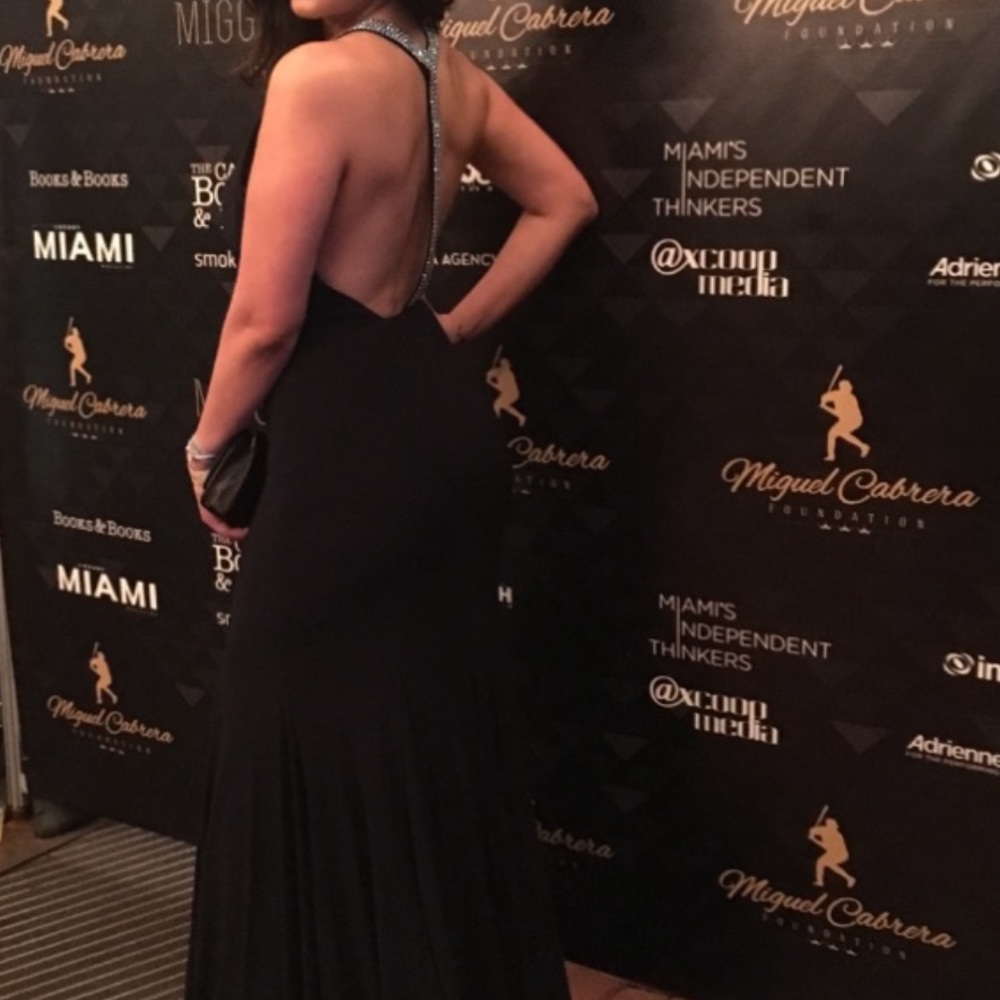 Stunning Backless JOVANI Gown